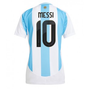 Argentina Lionel Messi #10 Domaci Dres za Ženska Copa America 2024 Kratak Rukavima